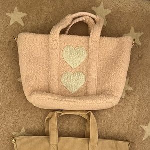 NWOT stoney clover Sherpa mini tote